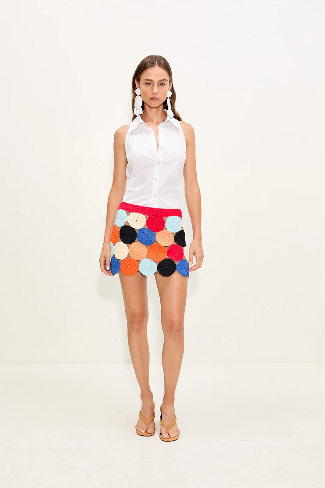 Beep Beep Mini Skirt In Confetti - Image 3