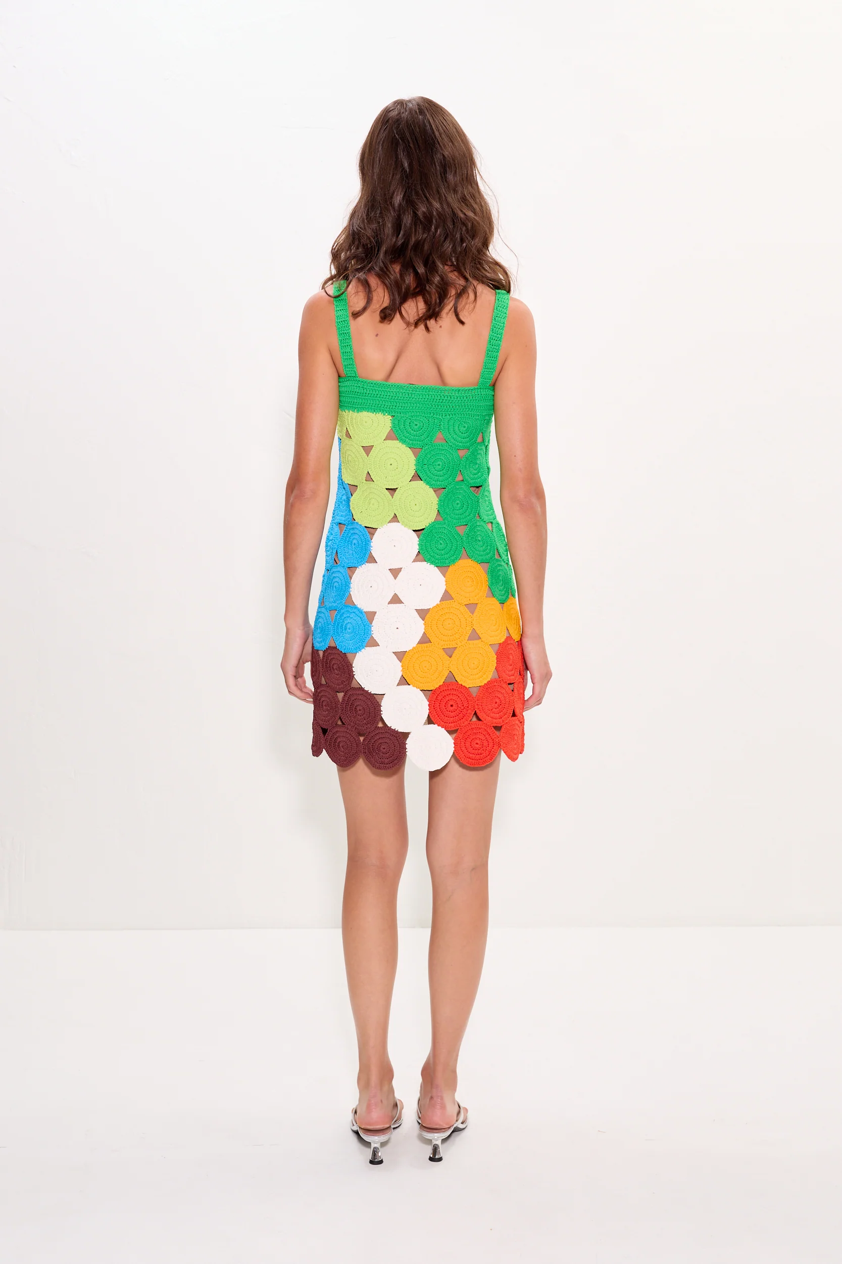 Beep Beep Tank Mini Dress in Island Multi - Image 4