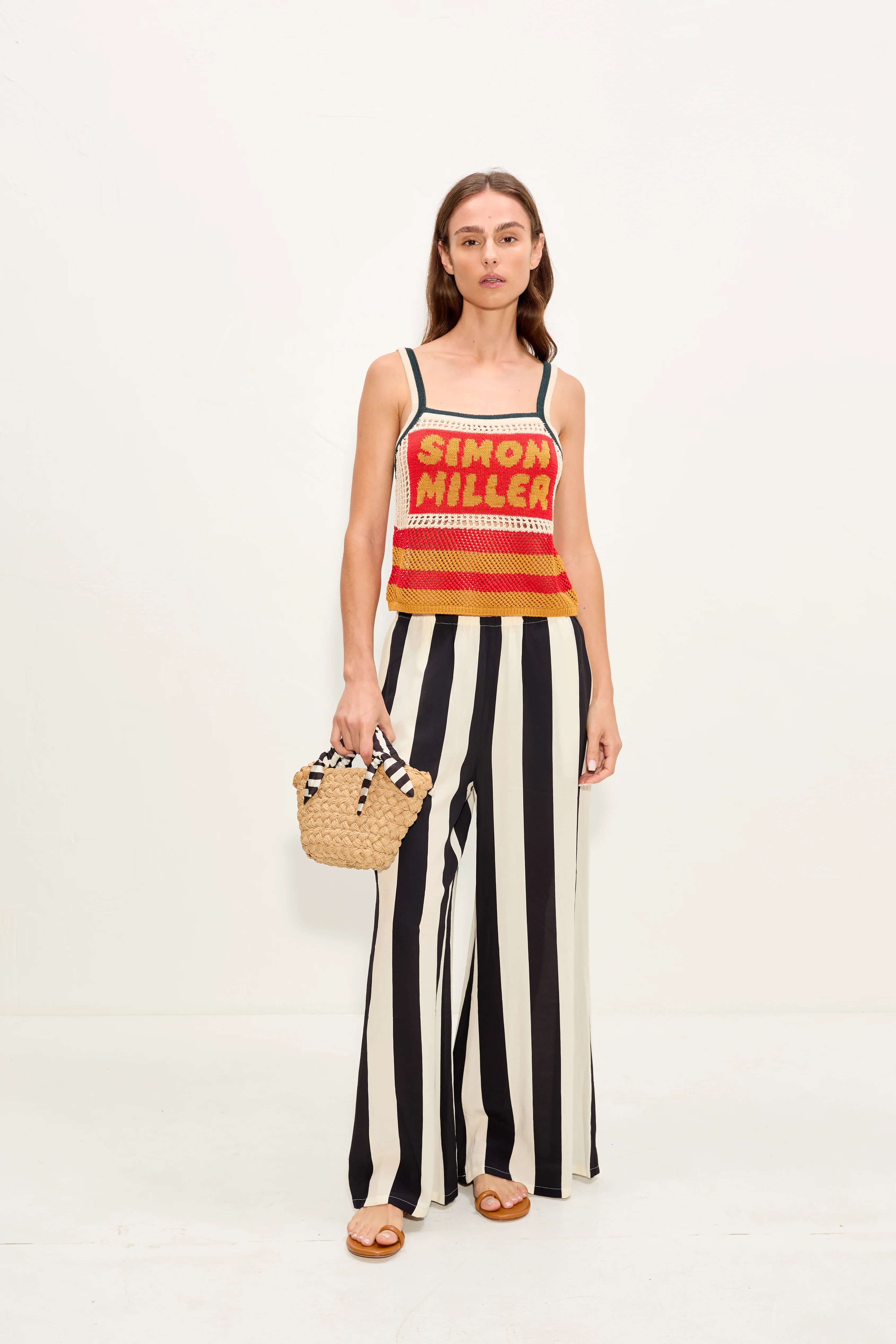 Dibby Crochet Top In Classic Dibby Graphic - Image 2
