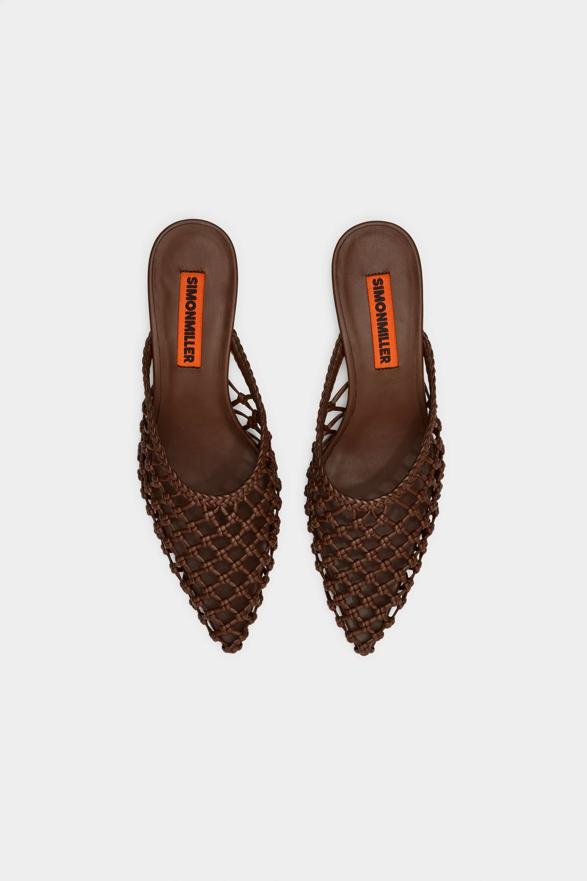 Knotted Gala Mule In Chocolate - Image 4