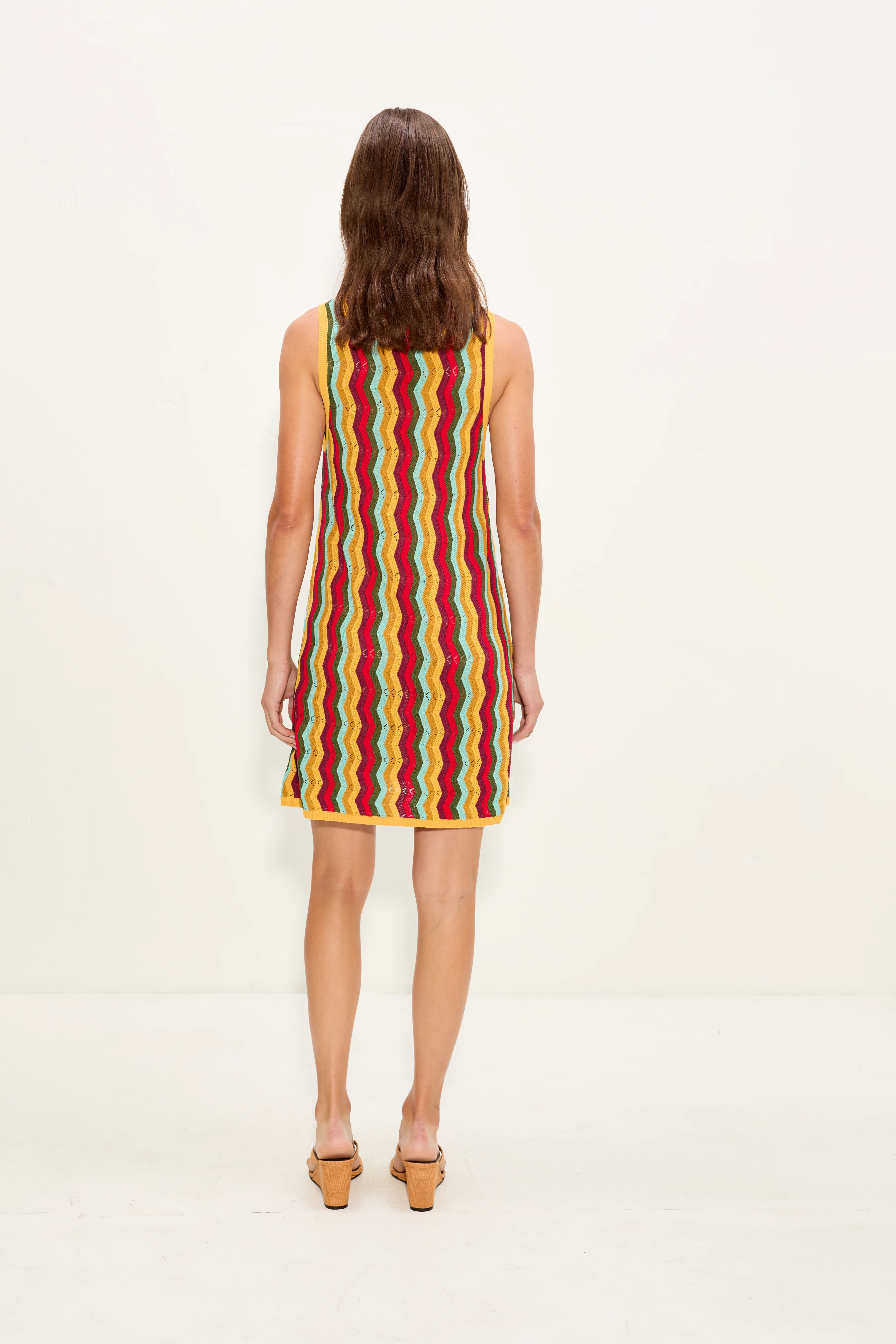 Hazel Knit Dress In Tapestry - Image 4
