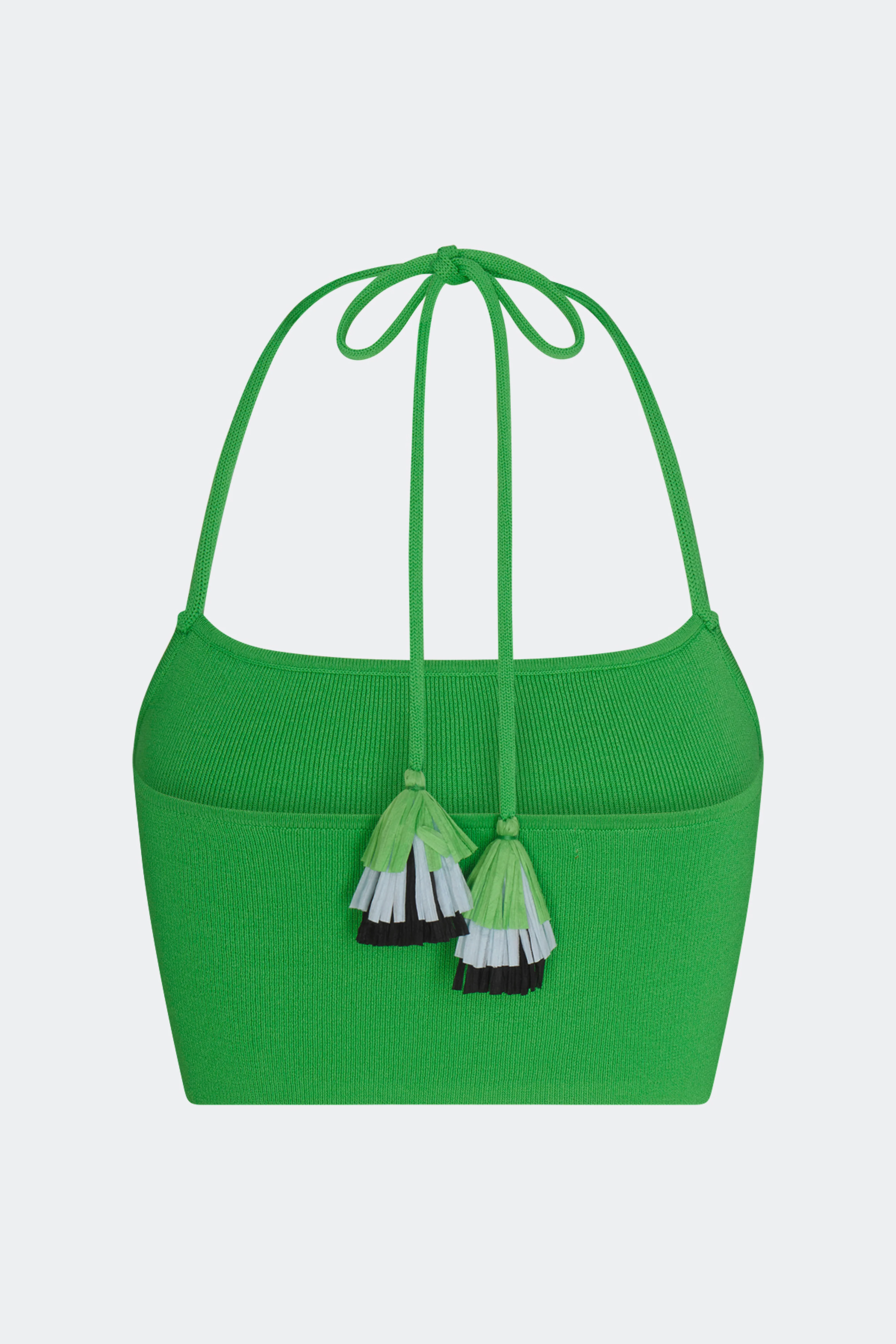 Monroe Knit Top In Grass Green - Image 2