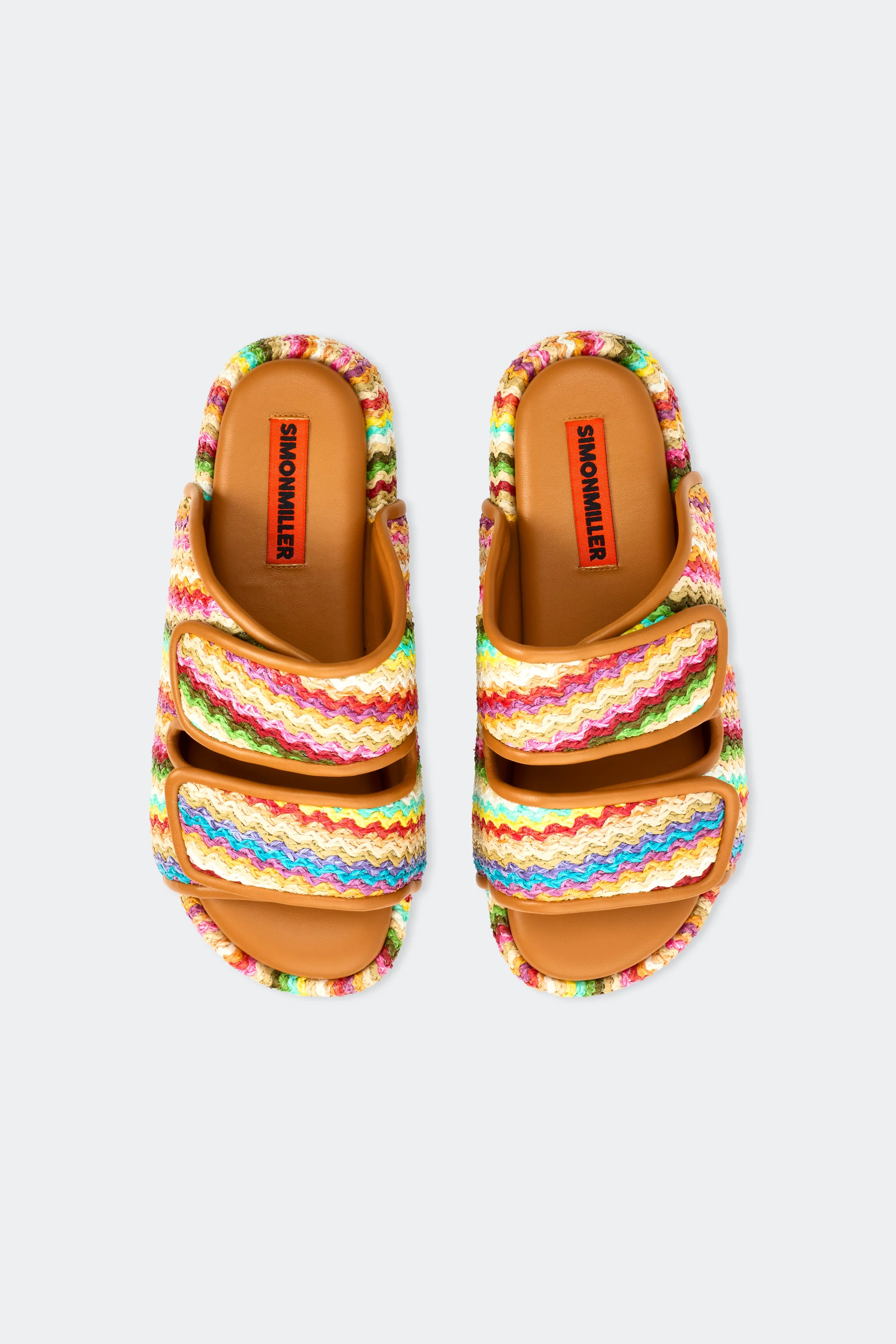 Raffia Cro Slide in Tropical Twist - Image 2