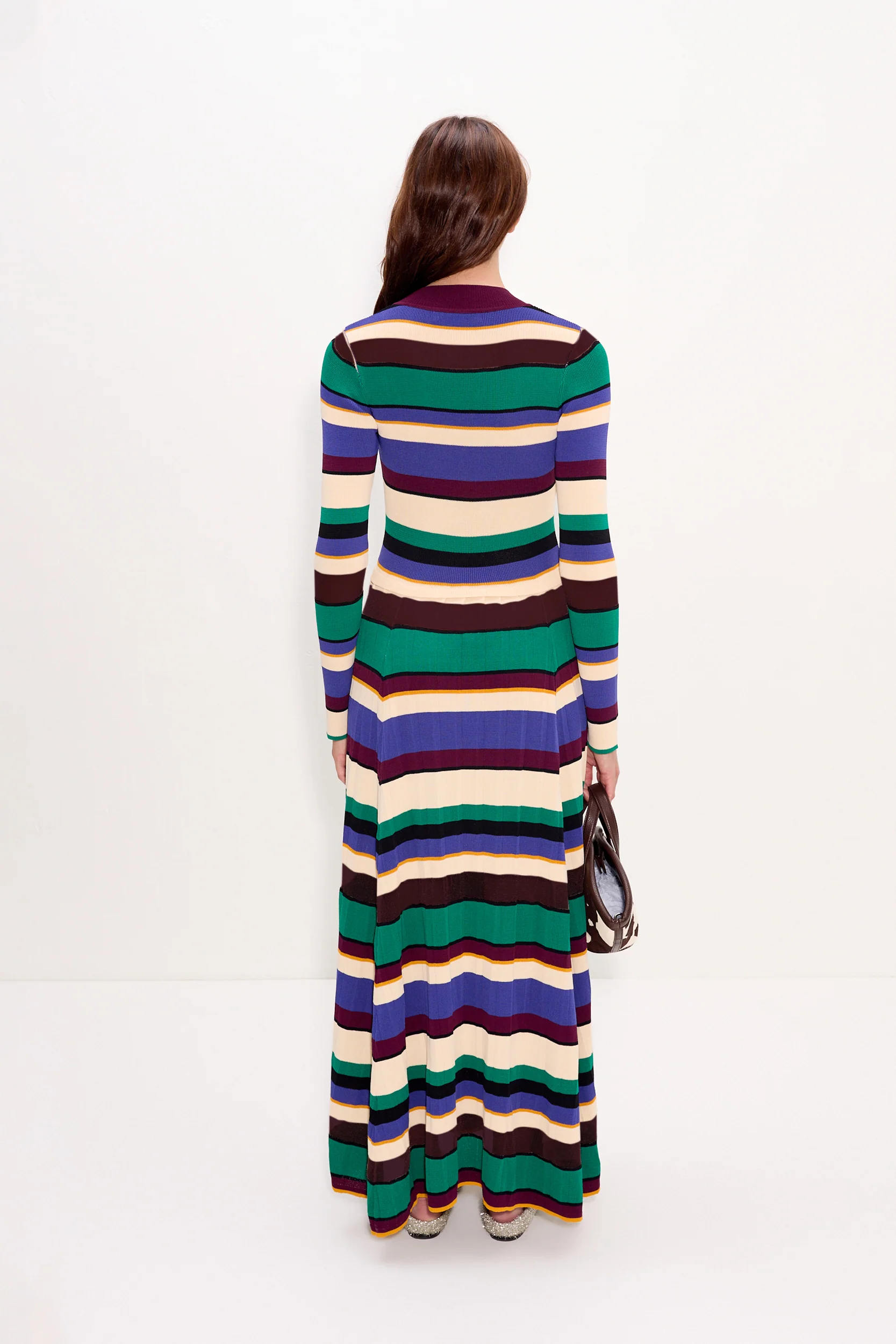 Sandrine Knit Dress In Tropical Multi - Image 3