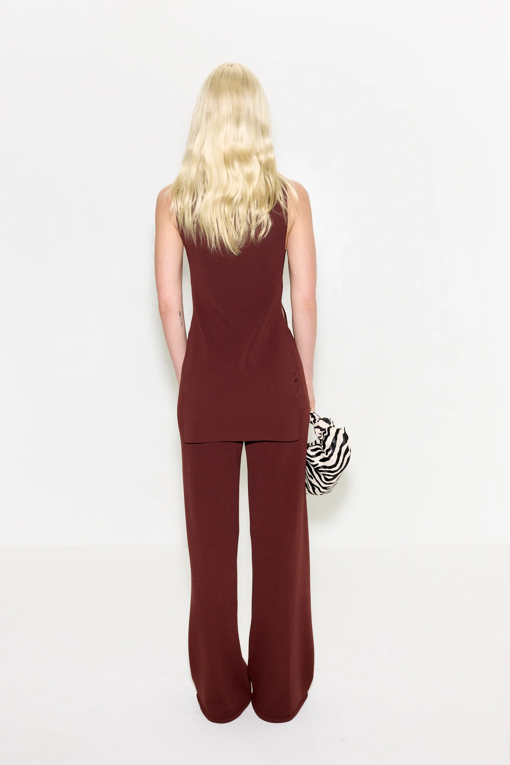 Knits By Canoga Top In Choco Brown - Image 4
