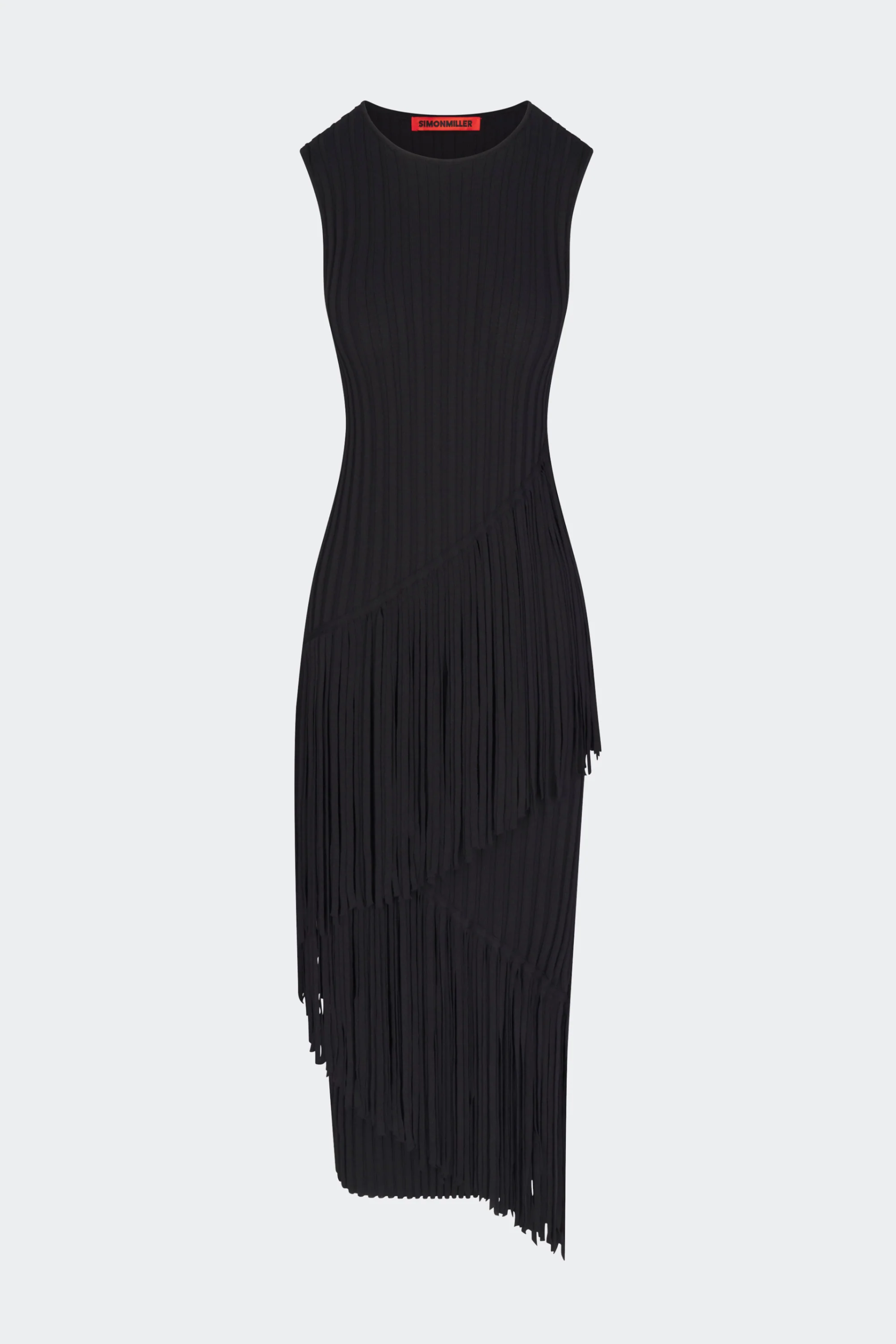 Spiral Dress in Black - Image 5