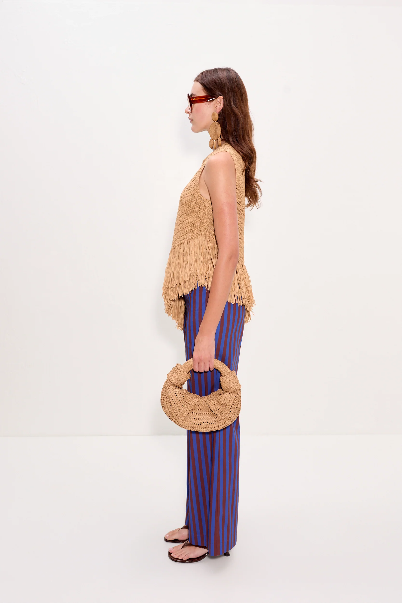 Beja Crochet Top in Natural - Image 3